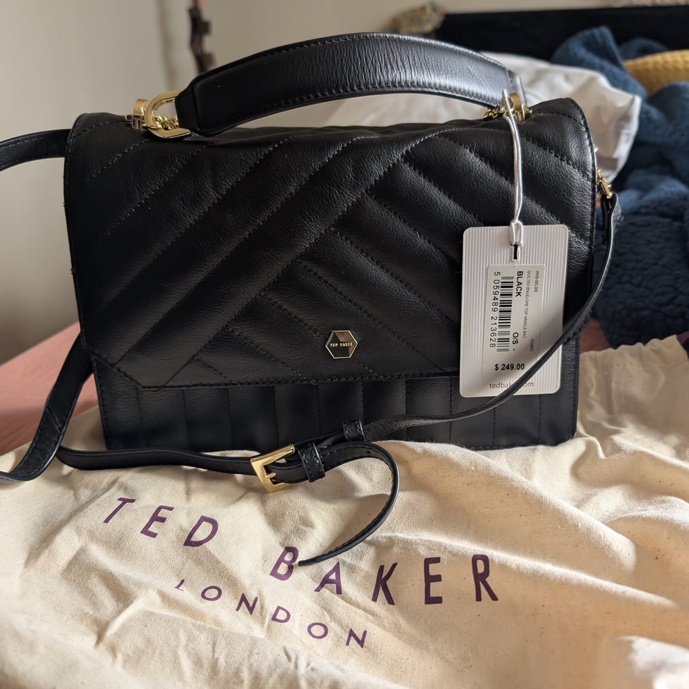 Ted Baker Black Quilted Women's Bag